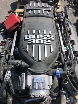 11-14 Ford Mustang GT Coyote 5.0L V8 California Special Engine Trans KIT 90k mi
