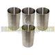 4 Pieces S4k S4kt Std Cylinder Liners For Mitsubishi Engine