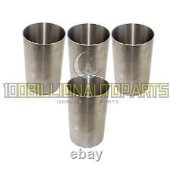 4 Pieces S4K S4KT STD Cylinder Liners for Mitsubishi Engine