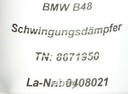 8671950 Vibration Damper Pulley OEM BMW F40 M 135iX F44 235i X F39 35iX