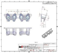 Cosworth Vega Inlet Manifold to suit Weber/Jenvey DCOE's