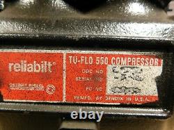Detroit Series 60 12.7 Air Compressor With Transfer Pump, Parts # T112512-8