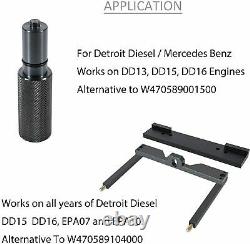 Fit For Detroit Diesel DD15 Camshaft Timing Tool Kit W470589001500 W470589104000