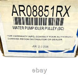 Genuine Cummins AR08851RX Water Pump Idler Pulley (SC) AR8851RX OEM
