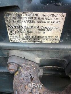 Kubota D1005-e Engine Runs Good