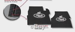 Mack Truck OEM Rubber Floor Mats/Logo CH & Vision PRE 2006 Emissions Engines