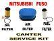 Mitsubishi Fuso Canter 2012-2018 Pm Service Kit