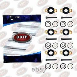 New DDTP Injector Seal Kit WithBolt and Cup Seal Ring DD15 (Six Pack)