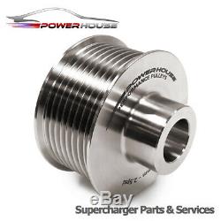 Range Rover 4.2 Supercharger Upper Pulley 10% 2.5lb Upgrade stainless steel