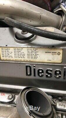 Silver Detroit Diesel Engine 8V92